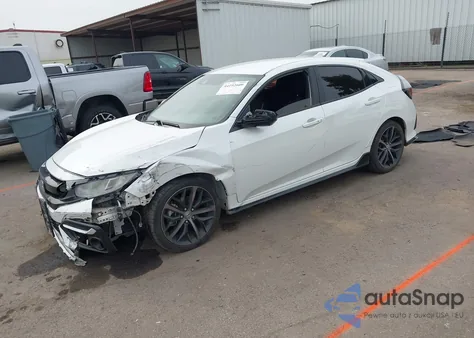 2020 Honda Civic Dx z USA, uszkodzony, nr VIN SHHSK7H48LU417343